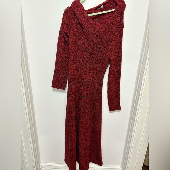 Zara Red Sweater Dress - Picture 1 of 2